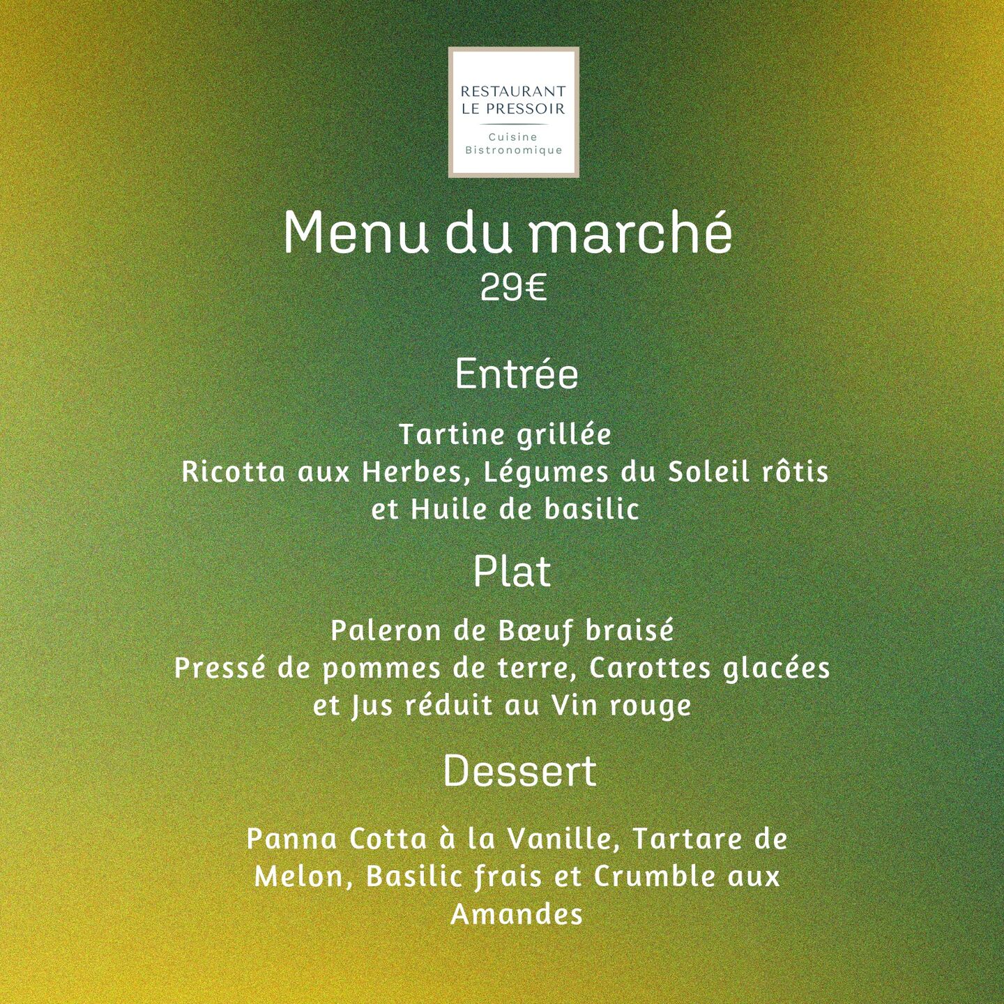 Image de l'actualité Restaurant Le Pressoir Ambronay 05-08-2026