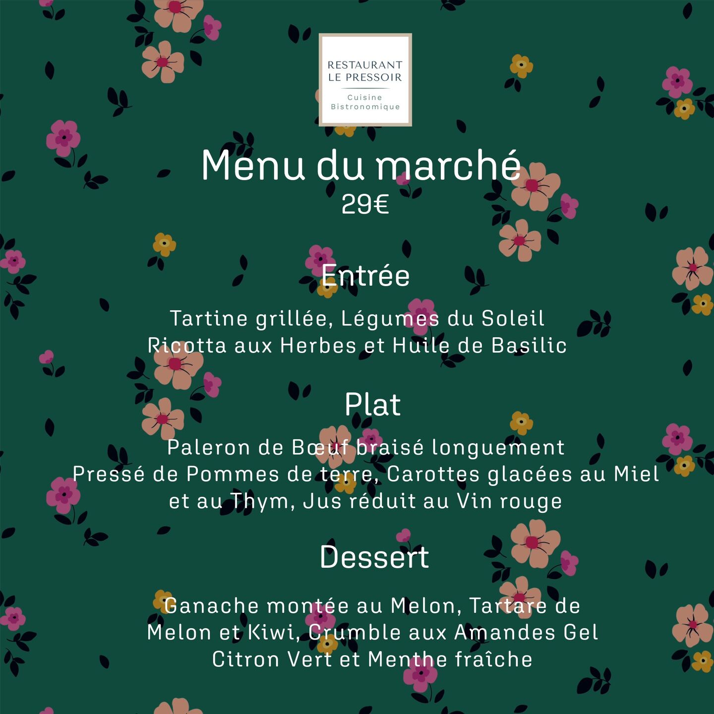 Image de l'actualité Restaurant Le Pressoir Ambronay 02-07-2026