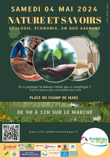 Image de l'événement Nature et Savoirs - écologie, économie, un duo gagnant le 4 mai 2024 
