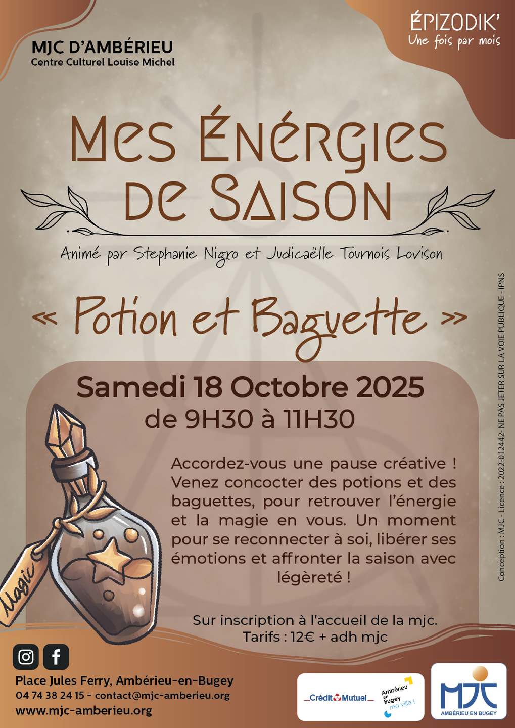 Image de l'actualité « Potion et Baguette »