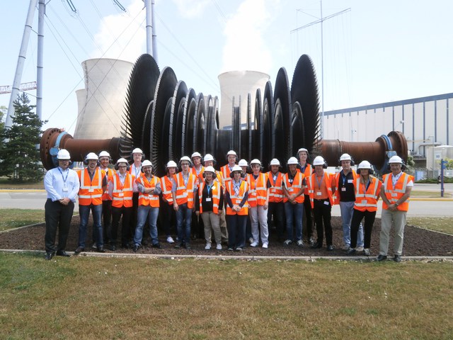 image du post Les adhérents du Club en visite à la Centrale Nucléaire du Bugey
