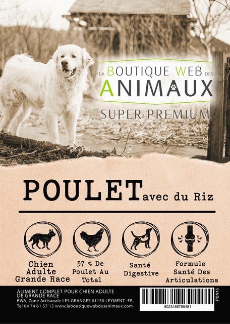 Image de l'actualité une croquette chien XXL bientôt disponible sur le PIPA