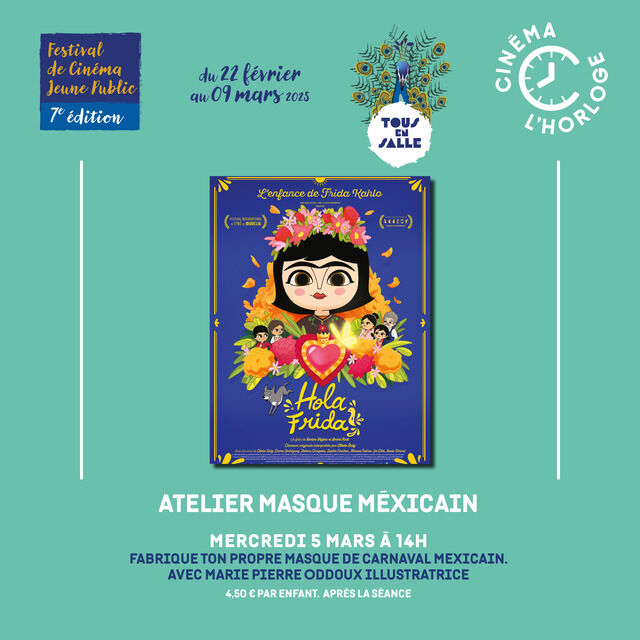 image du post Atelier masque Méxicain