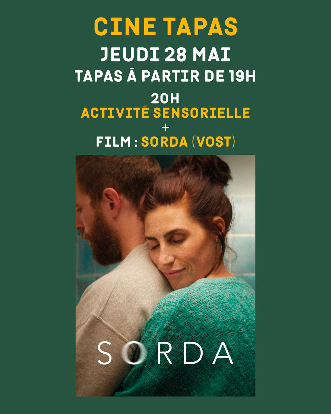 Image de l'actualité Cine Tapas SORDA
