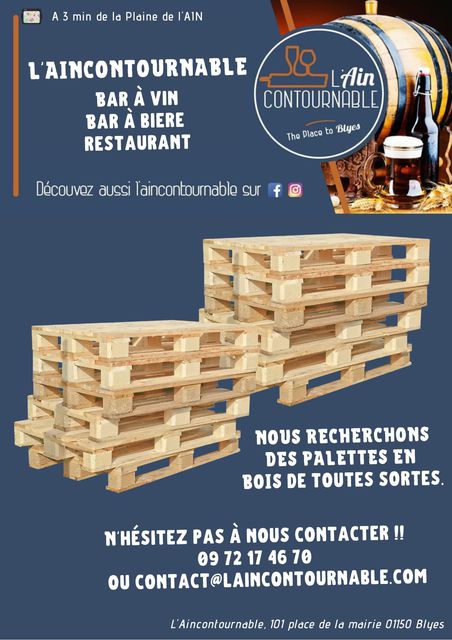 Image de l'actualité L'Aincontournable recherche de palettes bois