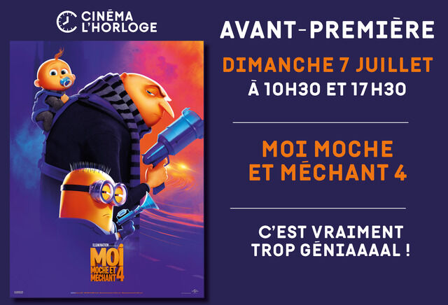 image du post Avant première Moi, Moche et Méchant 4