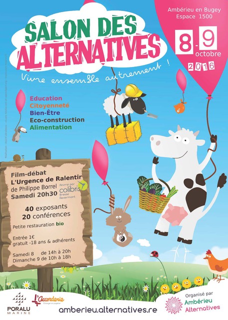 Image de l'événement Salon des Alternatives - 8 et 9 octobre 2016 - 