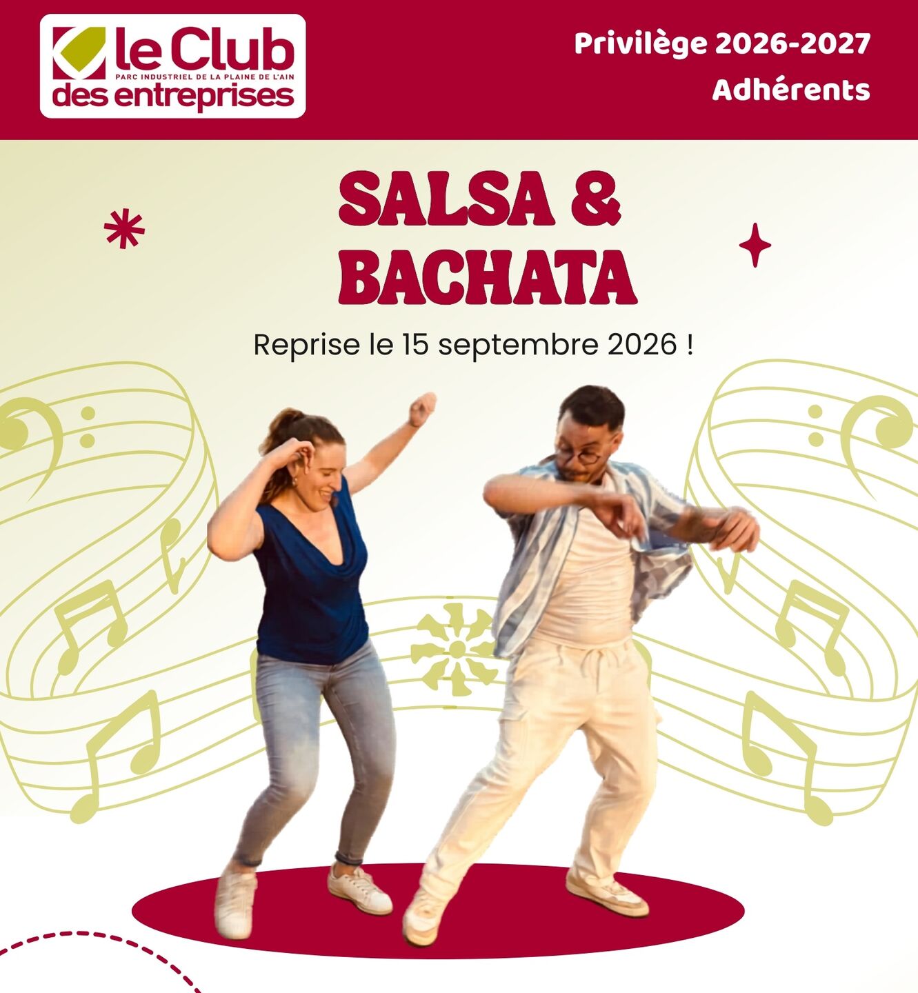 Image de l'actualité Salsa & Bachata sur le PIPA : les inscriptions 2026/2027 sont ouvertes !