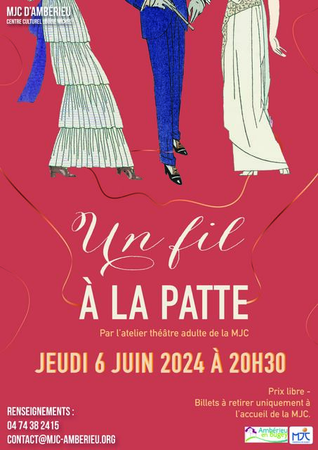 image du post Spectacle Un fil à la patte