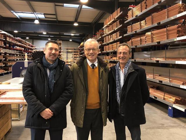 Image de l'actualité Visite de Mr Charles de La Verpillière !