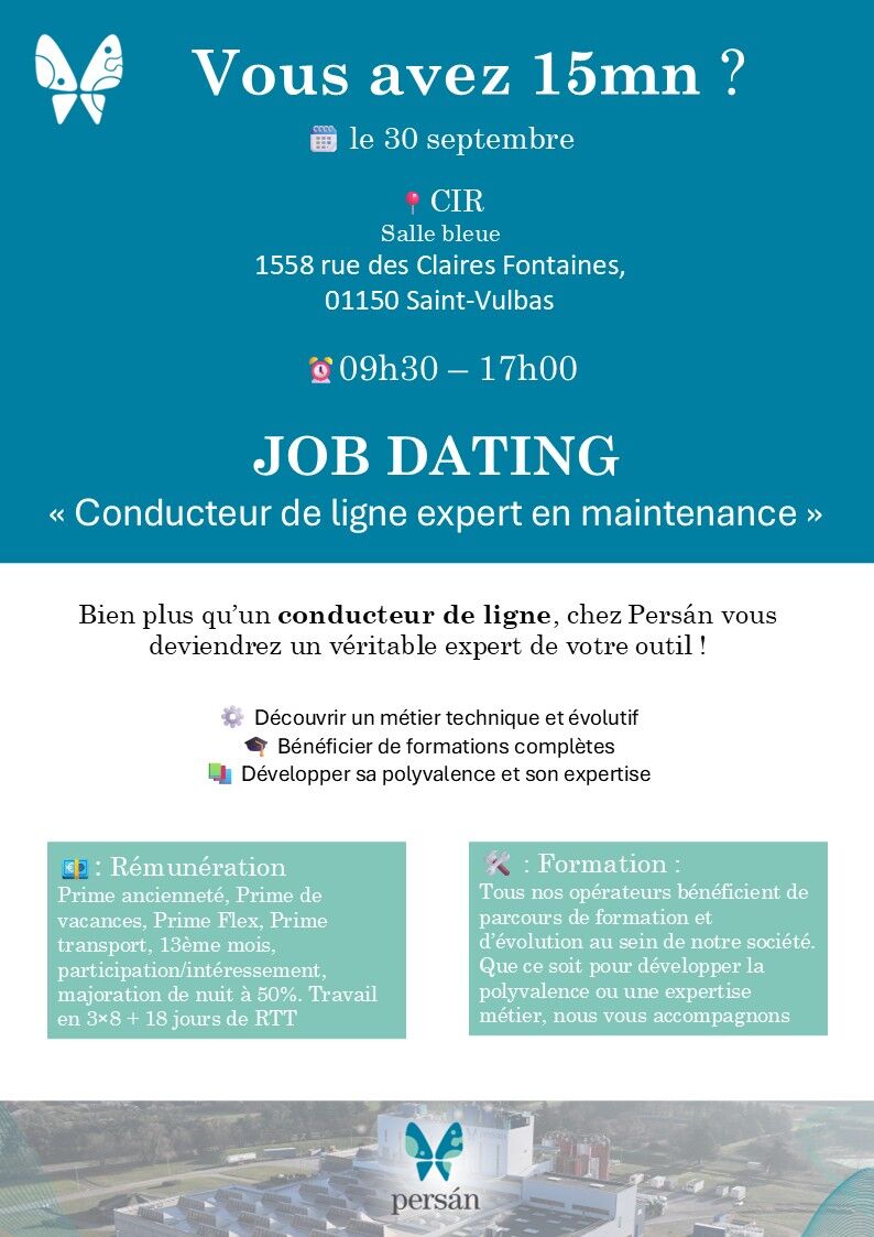 Visuels Job Dating - Septembre 2026