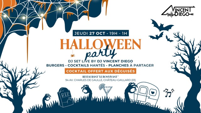 Image de l'événement Soirée Halloween DJ SET