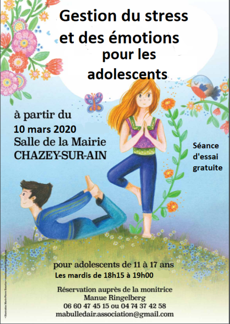 Image de l'événement Nouveau cours adolescents