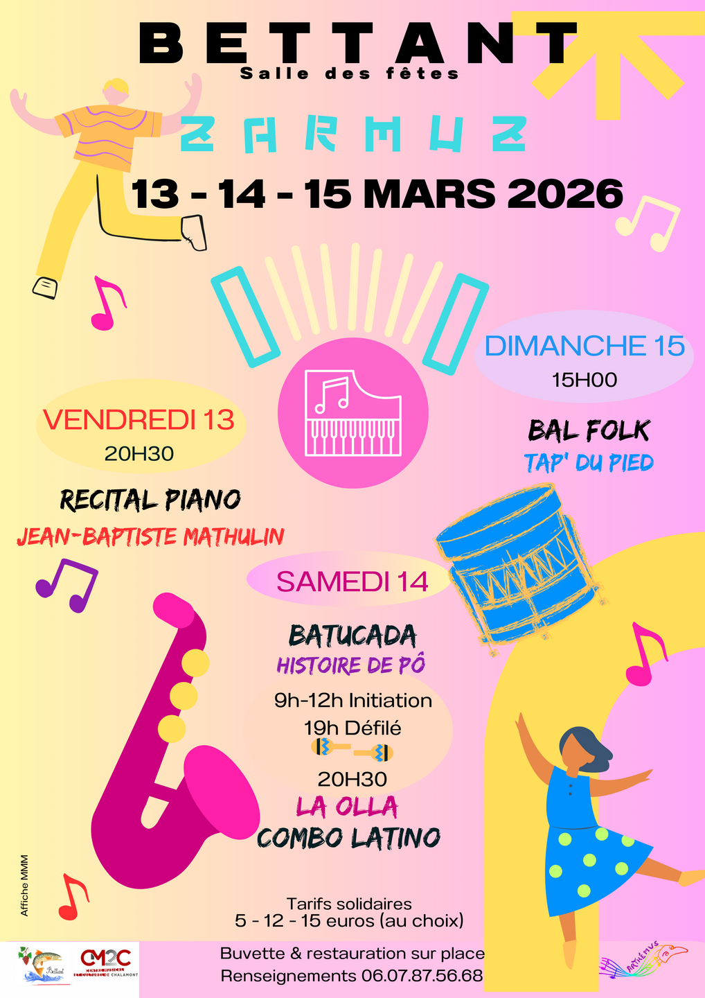 Image de l'actualité festival Zarmuz': des musiques pour tous