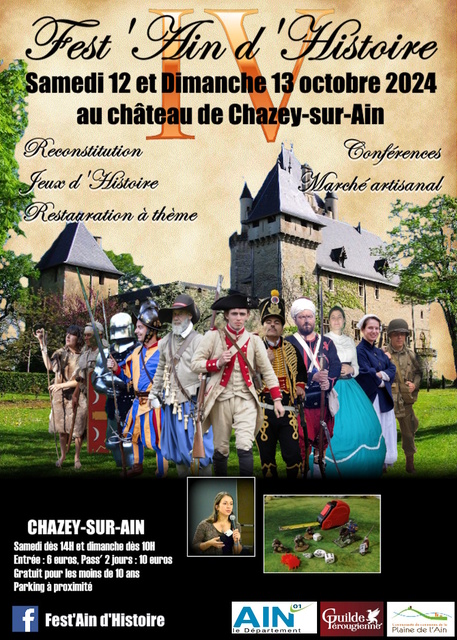 Image de l'événement Fest'Ain d'Histoire, festival multiépoque