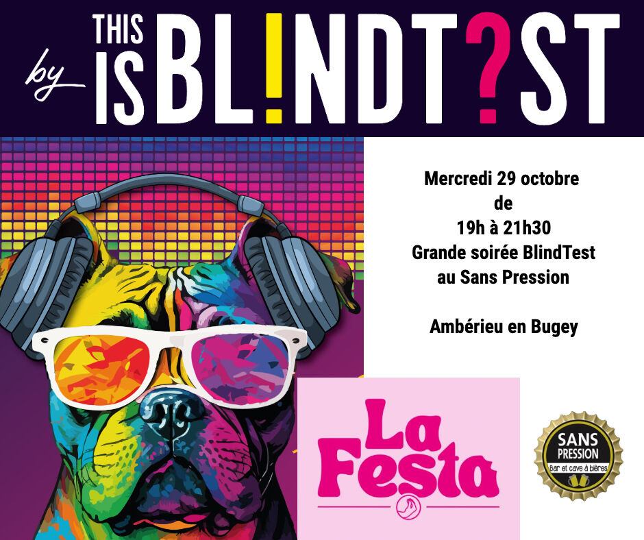 Image de l'actualité Entrée gratuite, soirée Blind Test
