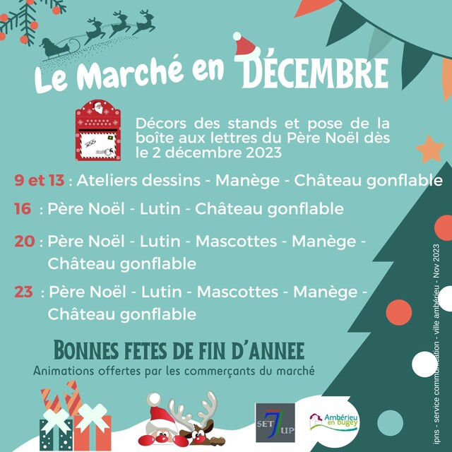 Image de l'événement Des animations gratuites sur les marchés d'Ambérieu-en-Bugey