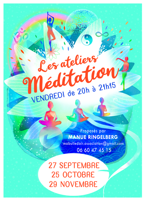 Image de l'événement Atelier mensuel de méditation