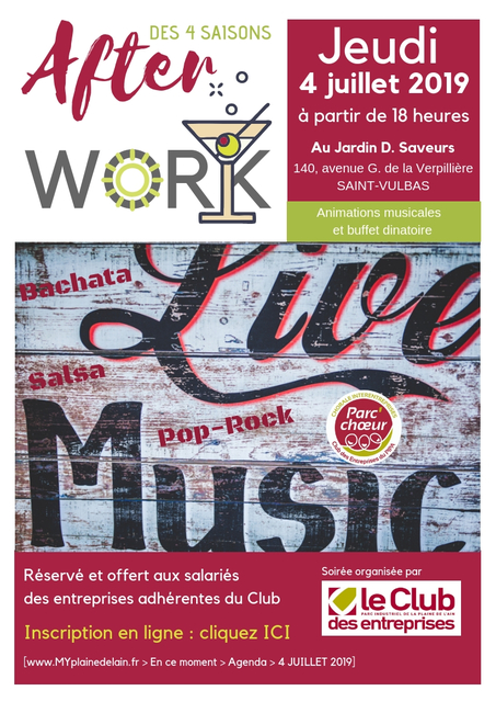Image de l'actualité AFTERWORK DU CLUB DES ENTREPRISES DU PIPA