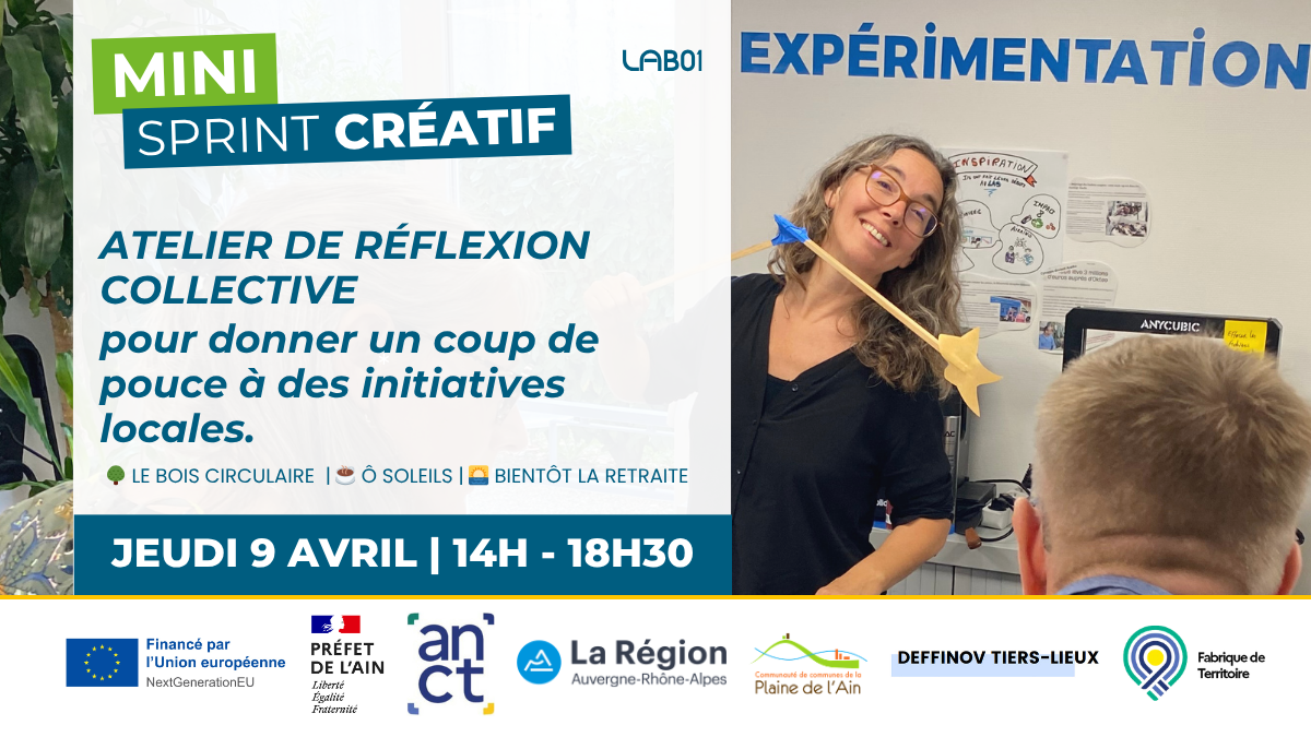 Image de l'actualité Atelier du LAB01 :  booster des projets locaux