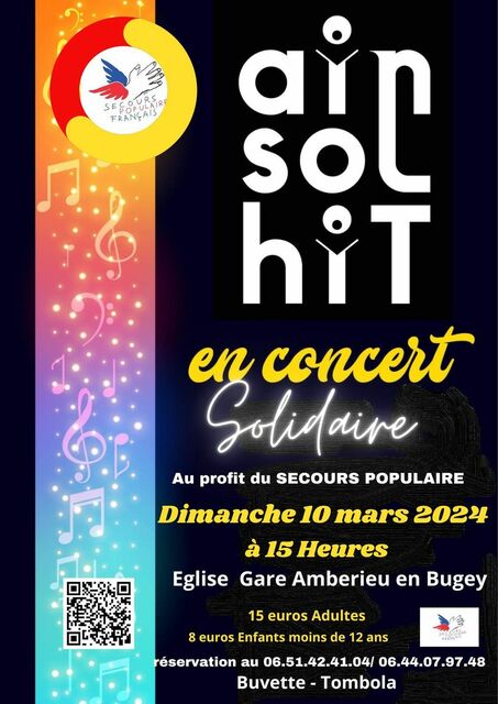 Image de l'événement Concert Solidaire avec la Chorale Ainsolhit