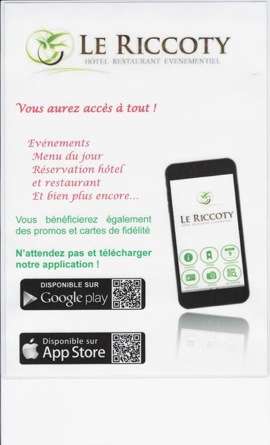 Image de l'actualité télécharger l'application "Le Riccoty"