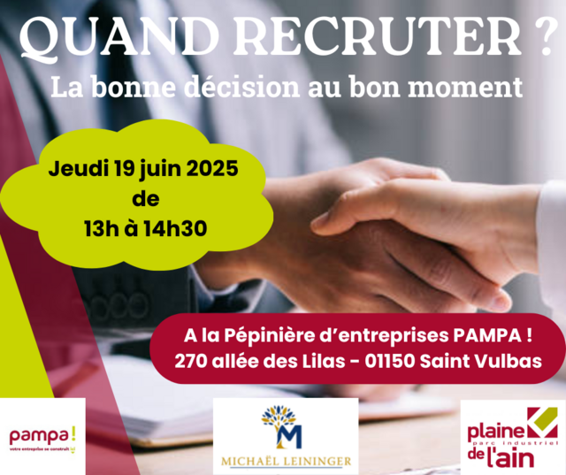 Image de l'événement Quand recruter ? La bonne décision au bon moment ! 🤝