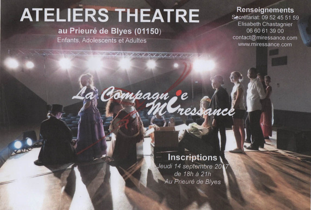 Image de l'actualité Ateliers théâtre Enfants, Adolescents et Adultes