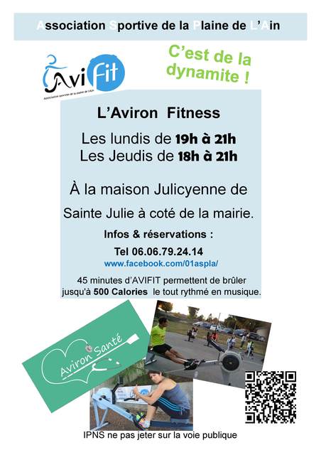 Image de l'actualité Une séance d'Avifit Gratuit