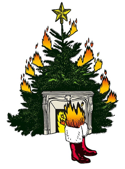 image du post "C'est Noël tant pis"... les boules, le sapin et les épines !  