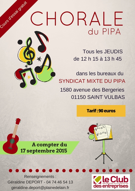 image du post Rentrée de la chorale interentreprises !