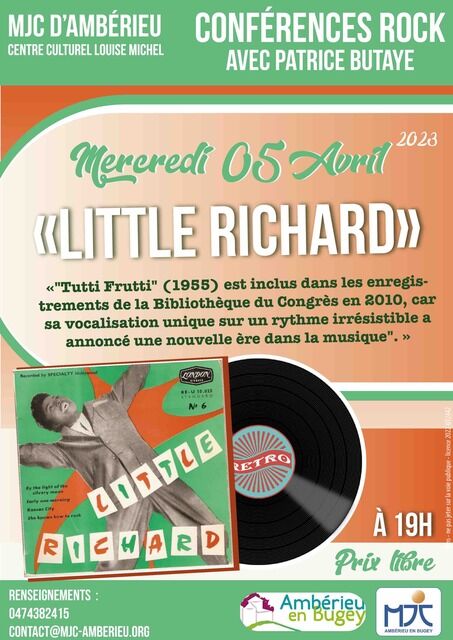 image du post Conférence Rock : Little Richard 