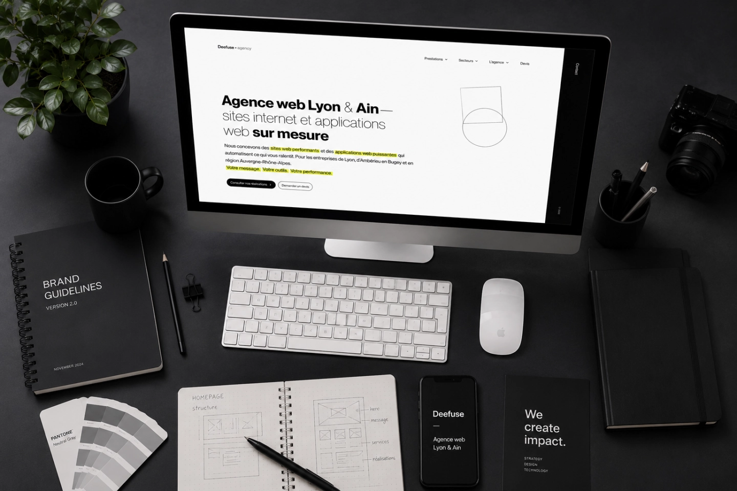 Image de l'actualité Deefuse lance son nouveau site internet : l'agence web de l'Ain se réinvente en ligne