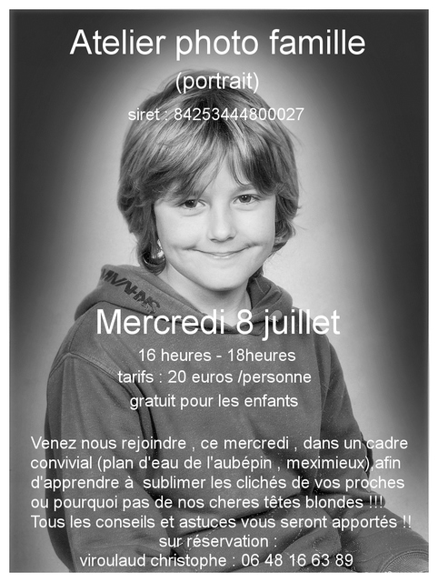 Image de l'actualité ateliers photo , familles 