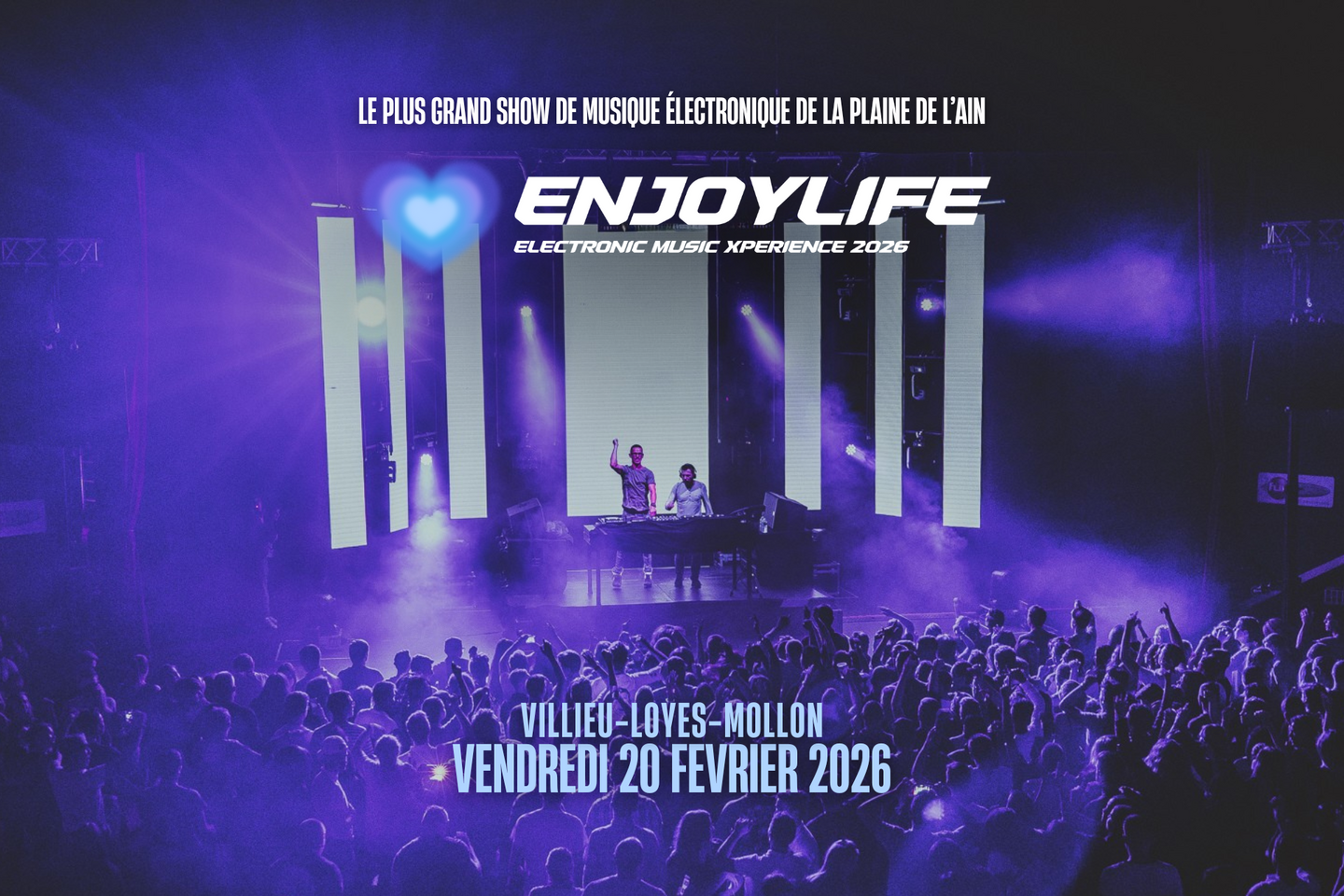 Image de l'actualité Enjoylife 3 - Le plus grand show de musique electronique de la Plaine de l'Ain