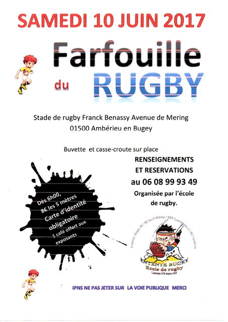 Image de l'événement Farfouille du Rugby