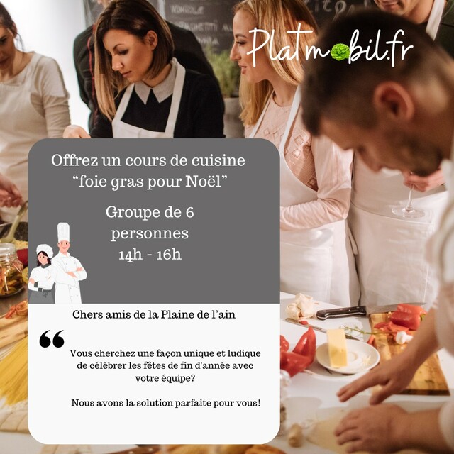Image de l'événement 🎄🍽️ Événement Spécial: Faites votre propre Foie Gras pour Noël! 🍽️🎄
