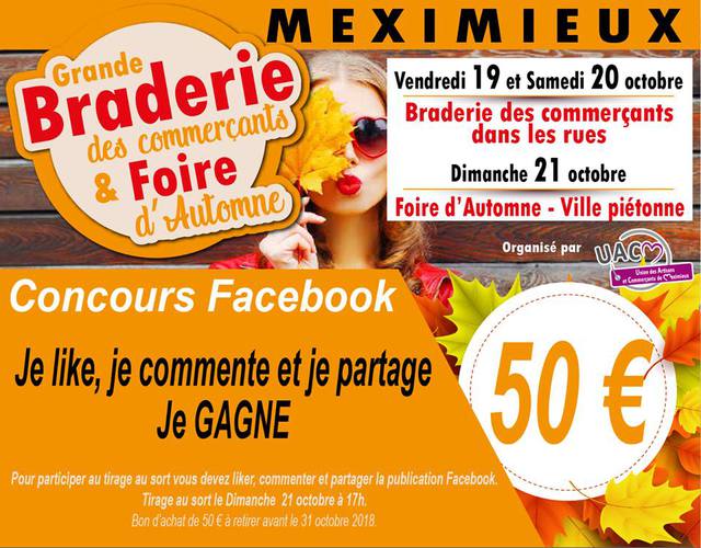 Image de l'événement Foire d'automne à Meximieux 