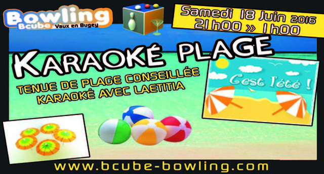 Image de l'événement Karaoké plage 