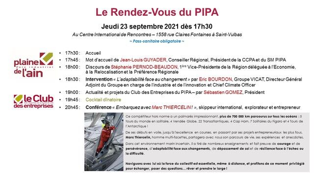 image du post Le navigateur Marc Thiercelin invité du "Rendez-Vous du PIPA"