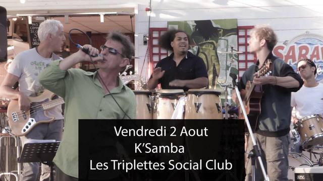 image du post concert gratuit K'samba , Latino / cubaine/ kumbia 