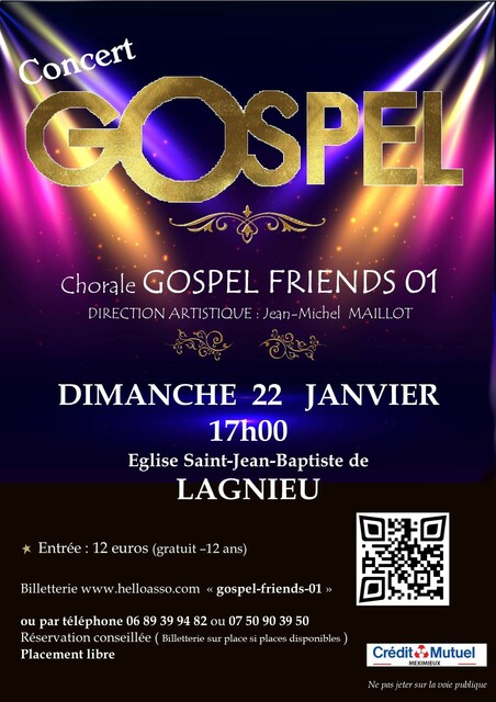 Image de l'actualité CONCERT  GOSPEL 