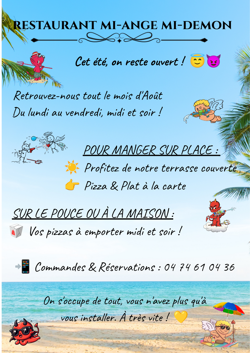Image de l'actualité Restaurant Mi Ange Mi Démon 15-08-2026