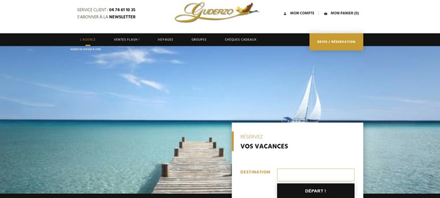 Image de l'actualité Nouveau Site Agence De Voyage GUDERZO