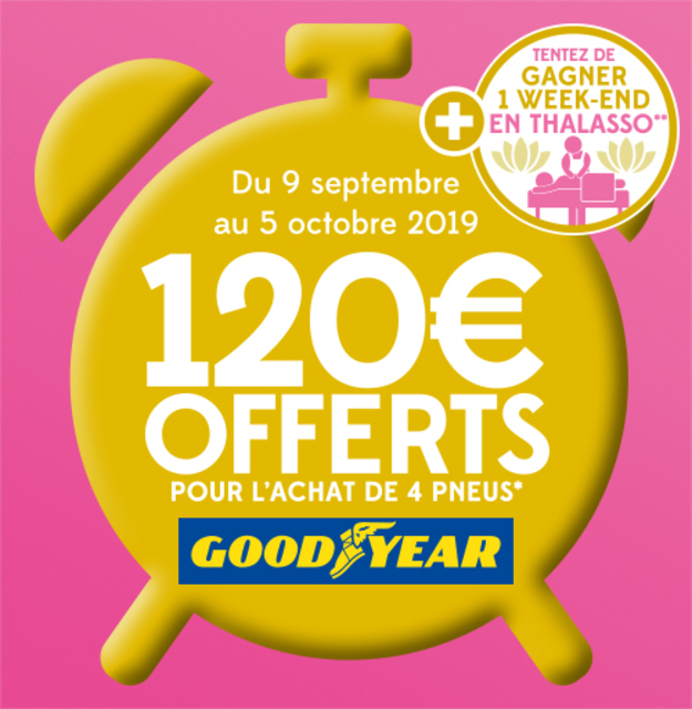 Image de l'actualité Offre pneus Goodyear