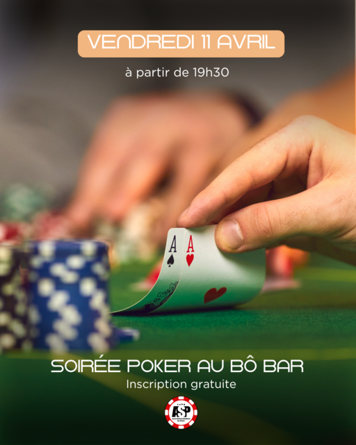image du post Soirée Poker au Bô Bar