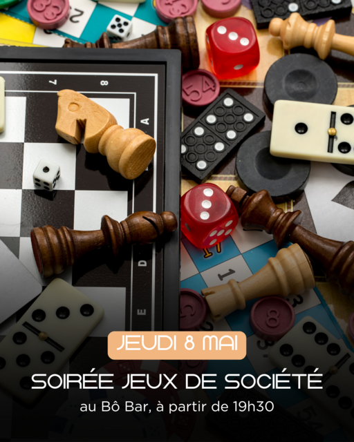 Image de l'événement Soirée jeux de société