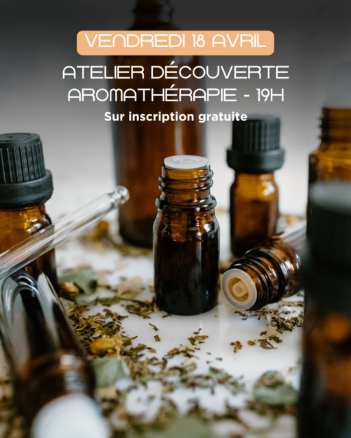 Image de l'événement Atelier découverte aromathérapie
