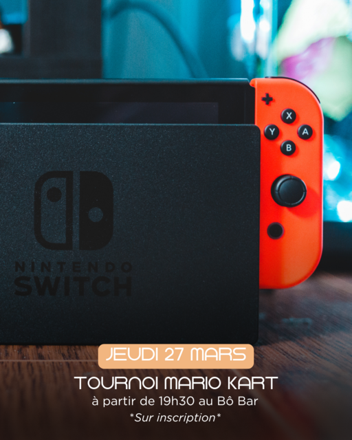 image du post Tournoi de switch Mario Kart