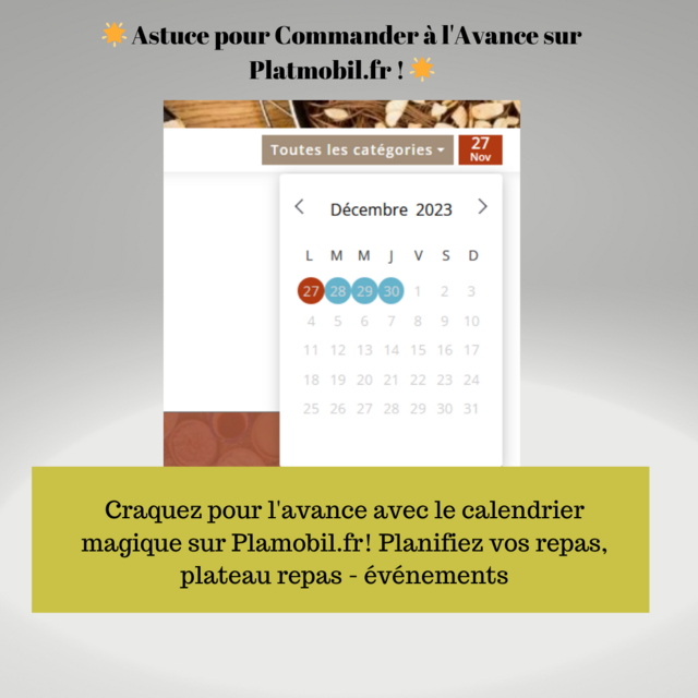 Image de l'actualité 🌟 Astuce pour Commander à l'Avance sur Platmobil.fr ! 🌟
